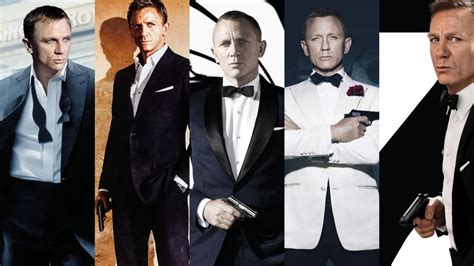 james bond films in order they were made